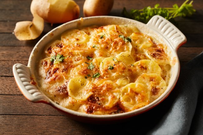 Aardappelgratin