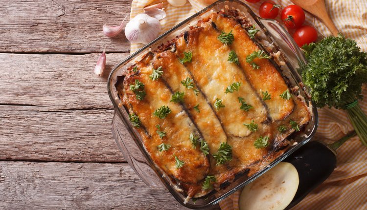 Moussaka typisch Grieks gerecht