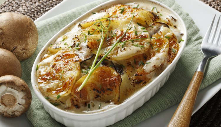 Aardappelgratin