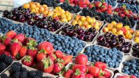 fruit op de markt