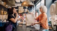 Aankopen doen in de winkel