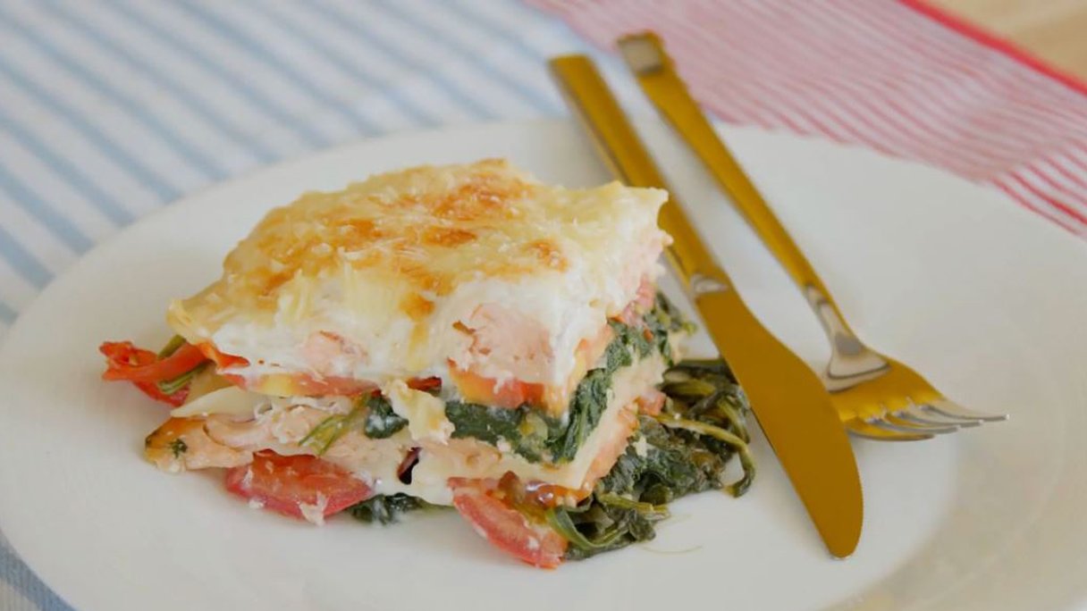 Lasagne Met Zalm En Spinazie | PlusOnline