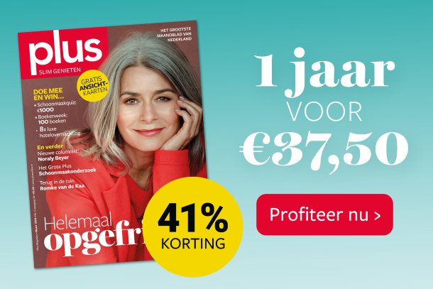 1 jaar Plus Magazine voor €37,50