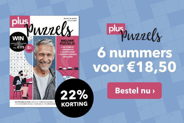 6 nummers voor €18,50